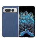 For Google Pixel Fold Carbon Fiber Texture Shockproof Phone Case(Blue)