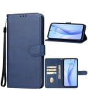 For ZTE Libero 5G III Leather Phone Case(Blue)