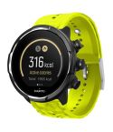 For Suunto 9 Rhombus Texture Silicone Watch Band(Grass Green)