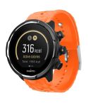 For Suunto 9 Rhombus Texture Silicone Watch Band(Orange)