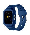 For Amazfit GTS 4 / 3 / 2 / 1 Universal Integrated Silicone Watch Band(Midnight Blue)