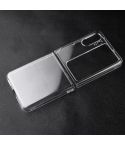 For OPPO Find N2 Flip PC Transparent Shockproof Protective Phone Case