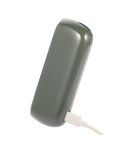 For IQOS ILUMA TPU Electronic Cigarette Protective Case Charging Compartment(Transparent Grey)