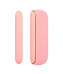 For IQOS ILUMA Silicone Electronic Cigarette Case Charging Compartment With Side Cover(Pink)