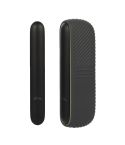 For IQOS ILUMA Silicone Electronic Cigarette Case Charging Compartment With Side Cover(Dark Grey)