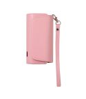 For IQOS 3.0 / 3 DUO Portable Electronic Cigarette Case Storage Bag with Hand Strap(Pink)
