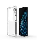 For OPPO Find N2 Flip Integrated Folding Transparent TPU Phone Case