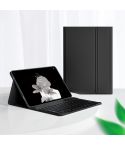 For Lenovo Tab M10 Plus 10.6 3rd Gen 2022 LX106 Square Keys Detachable Bluetooth Keyboard Leather Tablet Case(Black)