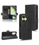 For OnePlus Nord CE 3 Symmetrical Triangle Leather Phone Case(Black)