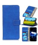 For Nokia C32 4G Magnetic Crocodile Texture Horizontal Flip Leather Phone Case(Blue)