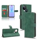 For TECNO Spark 10 5G Skin Feel Magnetic Flip Leather Phone Case(Green)
