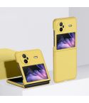 For vivo X Flip Skin Feel PC Phone Case(Yellow)