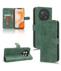 For Huawei Enjoy 60X Skin Feel Magnetic Flip Leather Phone Case(Green)