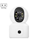 ESCAM QF010 2x2MP Dual Lens Dual Screen Surveillance WiFi Camera Support Two-way Voice & Motion Detection(EU Plug)