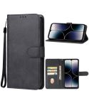 For Ulefone Note 16 Pro Leather Phone Case(Black)