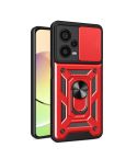 For Xiaomi Redmi Note 12 Pro+ 5G Sliding Camera Cover Design TPU+PC Protective Case(Red)