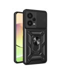 For Xiaomi Redmi Note 12 Pro+ 5G Sliding Camera Cover Design TPU+PC Protective Case(Black)