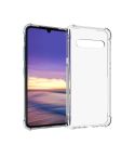 For LG V60 ThinQ 5G Shockproof Non-slip Waterproof Thickening TPU Protective Case(Transparent)