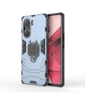 For vivo V29e 4G Global Magnetic Ring Holder PC + TPU Phone Case(Navy Blue)