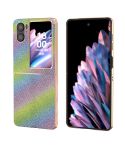 For OPPO Find N2 Flip Nano Plating Diamond Phone Case(Rainbow Diamond)