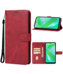 For Infinix Smart 8 Pro Leather Phone Case(Red)