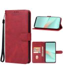 For Sony Xperia 10 VI Leather Phone Case(Red)