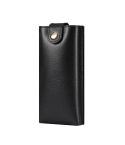 Litchi Texture Waist Belt Wallet Bag For Folding Screen Phone(Black)