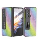 For Honor Magic Vs ABEEL Integrated Diamond Series Phone Case with Holder(Rainbow)
