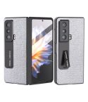 For Honor Magic Vs ABEEL Integrated Diamond Series Phone Case with Holder(Silver)