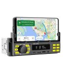 SWM D3400 Car Bluetooth MP3 Player Support Smart Voice Assistant / FM(Black)