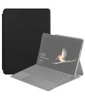 For Microsoft Surface Go 2 / Surface Go Voltage Elastic Texture Horizontal Flip Leather Case with Holder(Black)