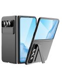 For Google Pixel Fold Integrated Electroplating PC Folding Phone Case(Black)