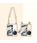 For OPPO Find N3 Flip GKK Integrated Ultra-thin Handbag Phone Case(Gold)