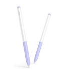 For Xiaomi Stylus Pen 2 Jelly Style Translucent Silicone Protective Pen Case(Purple)