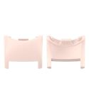 For Xiaomi Mi Band 8 1 Pair  PC Plastic Watch Band Connector(Light Pink)