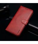 For Huawei P Smart 2020 GUSSIM Business Style Horizontal Flip Leather Case with Holder & Card Slots & Wallet(Red)