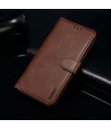 For Huawei P Smart 2020 GUSSIM Business Style Horizontal Flip Leather Case with Holder & Card Slots & Wallet(Brown)