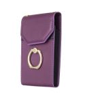 BFK04 Organ Card Bag Mobile Phone Back Sticker(Dark Purple)