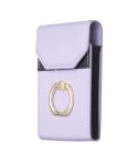 BFK04 Organ Card Bag Mobile Phone Back Sticker(Purple)