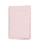 BFK12 R20 Texture Card Bag Mobile Phone Back Sticker(Pink)