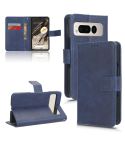 For Google Pixel Fold Lamb Texture Leather Phone Case(Blue)