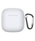 For Huawei Freebuds SE 2 Shockproof Silicone Earphone Protective Case with Hook(White)