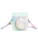 For FUJIFILM instax mini 12 Painted Full Body Leather Case Camera Bag with Strap(Dream Bubble)