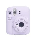 For FUJIFILM instax mini 12 Soft Silicone Camera Protective Case(Purple)