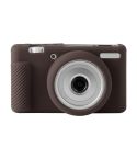 For Sony ZV-1F / ZV1 M2 Soft Silicone Protective Case(Coffee)