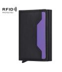 Anti Theft Brush Card Bag, Size:10x6x3cm(Black)