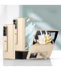 For Honor Magic V2 GKK Integrated Ultra-thin Folding Phone Case with Stand(Champagne Gold)