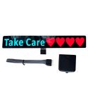 EL Luminous Car Stickers Cold Light Car Stickers Car Luminous Pattern Decoration(Take Care)