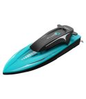 LS-XDU/RC B5 High Speed Remote Control Toy Boat with Colorful Light(Blue)