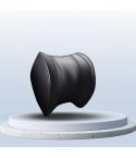Car Headrest Cushion Car Seat Pillows Neck Protectors Memory Cotton Pillow(Black)